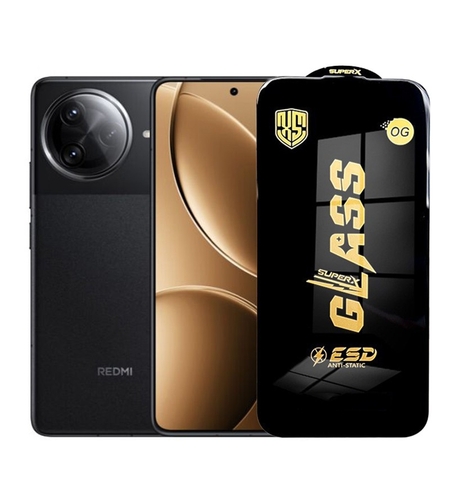 Folie de Protectie pentru Xiaomi Redmi K80 Pro, Vafy, Sticla Securizata ESD, Margini Negre, Rezistenta la Zgirieturi, Antistatica, 0.35 mm, Transparenta
