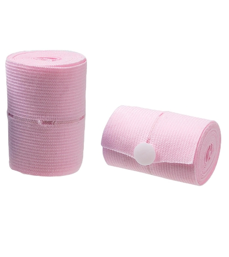 Set 2 Centuri de Monitorizare a Ritmului Cardiac Fetal, Flippy, Material Moale si Elastic, 6 x 130 cm, Roz