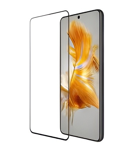 Folie Sticla Securizata, Vafy, Pentru Huawei Pura 70, Full Glue, Margini Negre, Transparent