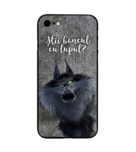 Husa Apple iPhone 7 Multicolor Mesaj Lup