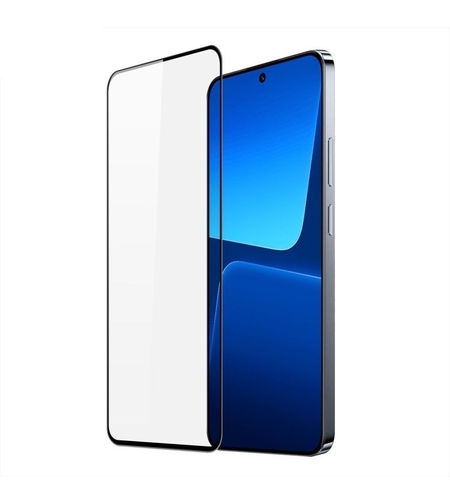 Folie Sticla Securizata, Vafy,Pentru Redmi 13T, Full Glue, Margini Negre, Transparent
