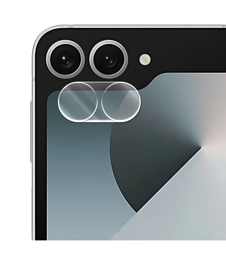 Folie Sticla pentru Camera, Vafy, Pentru Samsung Galaxy Z Flip 6, 3D, Transparent