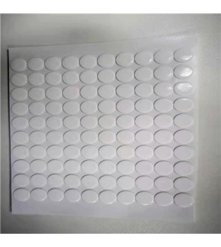 Set de 100 Autocolante pentru Baloane, Pentru fixarea baloanelor pe tavan, Transparente, diametru 20mm, grosime 2mm