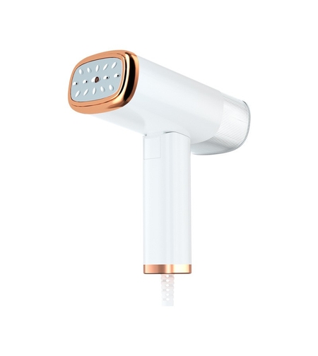 Aparat de Calcat Vertical Portabil cu Abur, Flippy, Putere 1000W, Rezervor de 100 ml, Priza, Functie Anti Calcar si Auto Curatare, Pliabil, 15x17x7.5 cm, Alb