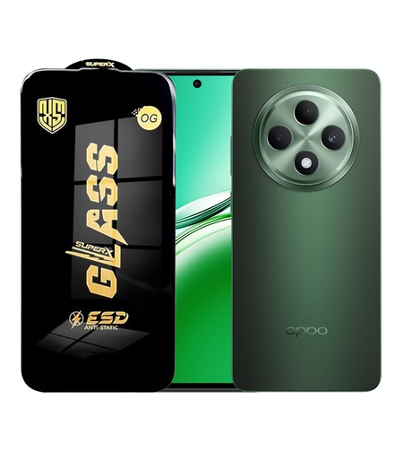 Folie de Protectie pentru Oppo F27, Vafy, Sticla Securizata ESD, Margini Negre, Rezistenta la Zgirieturi, Antistatica, 0.35 mm, Transparenta