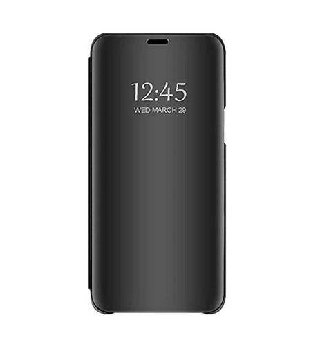 Husa Samsung Galaxy J6 Plus 2018 Flippy® Flip Cover Oglinda Negru