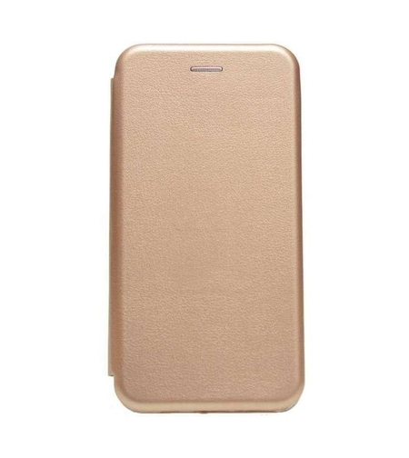 Husa de protectie Flippy compatibila cu Apple iPhone X/XS Magnet Book Case Auriu