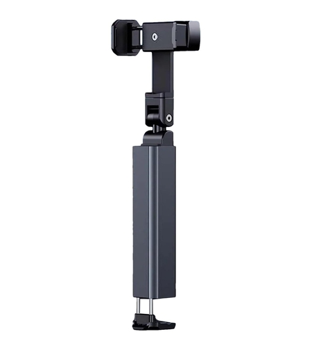 Suport pentru Telefon Mobil, Flippy, Portabil, Pliabil, Telescopic, Rotativ, din Plastic, Negru