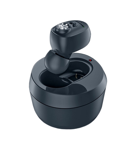 Aparat Auditiv Intraauricular In-Ear, Flippy, Amplificator de sunet pentru Auz, Minuscul Design Nou, 14 x 10 x 3.8 cm, 116 gr, Negru