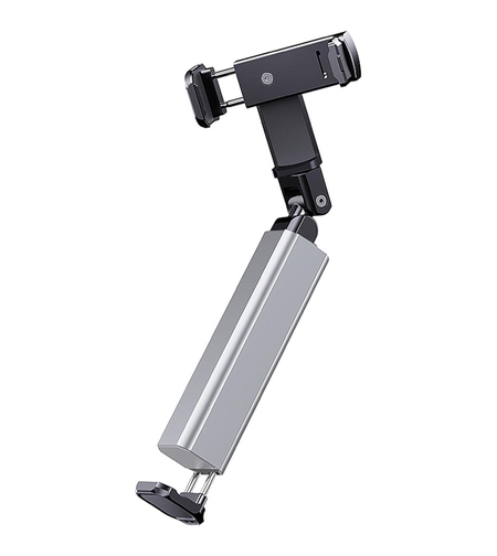 Suport pentru Telefon Mobil, Flippy, Portabil, Pliabil, Telescopic, Rotativ, din Plastic, Gri