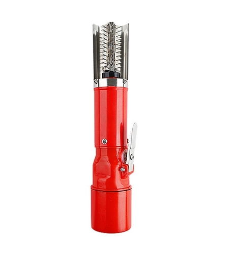 Dispozitiv Electric de Curatare Solzi Peste, Vafy, din Otel Inoxidabil, 28 x 5 cm, Rosu