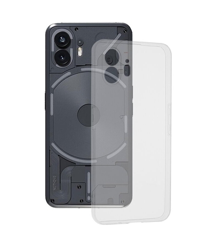 Husa de Protectie, Vafy, pentru Nothing Phone 2, TPU Protect Plus, cu Dust Plug, Transparent