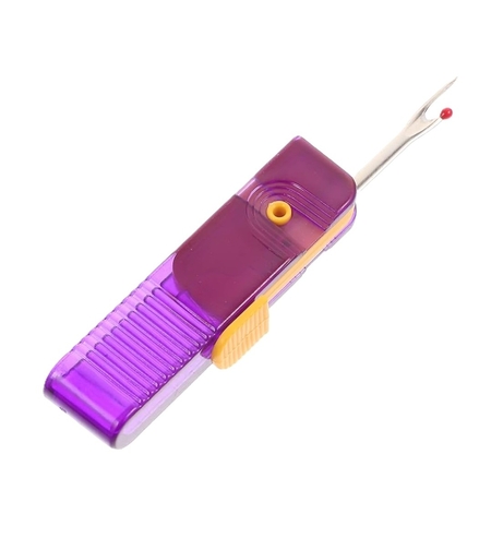 Dispozitiv pentru Descusut, Flippy, Taietor de Etichete, 1.7 x 7 cm, Pliabil, din Plastic, Mov