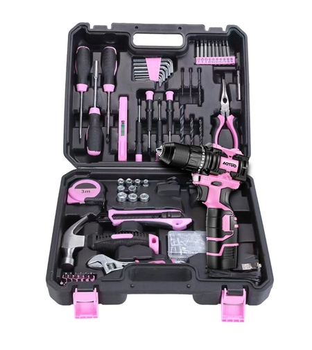 Set Scule, Vafy, Masina De Gaurit Si Insurubat, 18-21 V, Motor Fara Perii, 2 Trepte Viteza, 27 x 27 x 9 cm, Multicolor