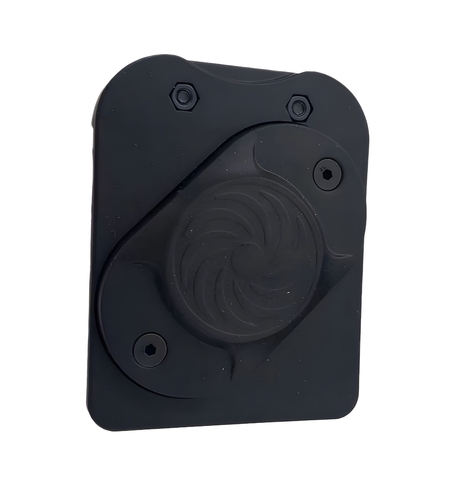 Suport Magnetic pentru Scule, Vafy, Clips Metalic pentru Curea, Fixare Puternica pentru Cuie, Suruburi, Ciocan, Cleste, Chei Si Alte Scule, 7.7 x 6.1 x 2cm, Negru
