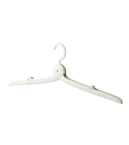 Umeras Pliabil de Calatorie, Flippy, Mini Cuier Portabil pentru Haine, Suport de Uscare, 14x7x1.4cm, Verde