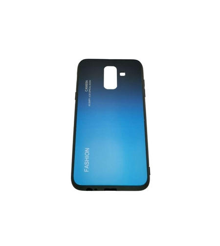 Husa Samsung Galaxy A6 Plus 2018 Hybrid Back Degrade, Albastru