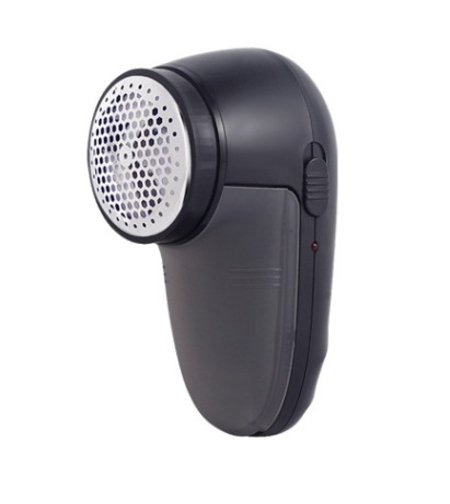 Aparat Scame si Par Haine, Vafy, Electric, USB inclus, Periuta Curatare, pentru Diferite Tesaturi, 13 x 6.8 x 5.8 cm, Negru