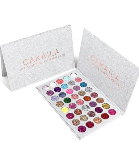 Trusa de machiaj , paleta de glitter / sclipici cu 40 de culori , Flippy