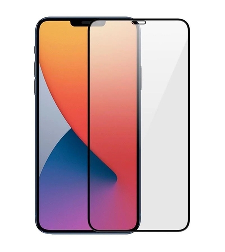 Folie protectie Flippy pentru Samsung S23, Sticla securizata, temperata, duritate 9H, Transparenta cu margini negre, Protectie Completa