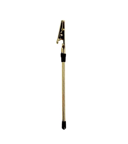 Clema mini pentru fixarea bijuteriilor, Vafy, din Metal, Ajutor pentru Bratari, Incuietori, Fermoare, Ajustare, Clema pentru Gura, 15.5 cm, Auriu