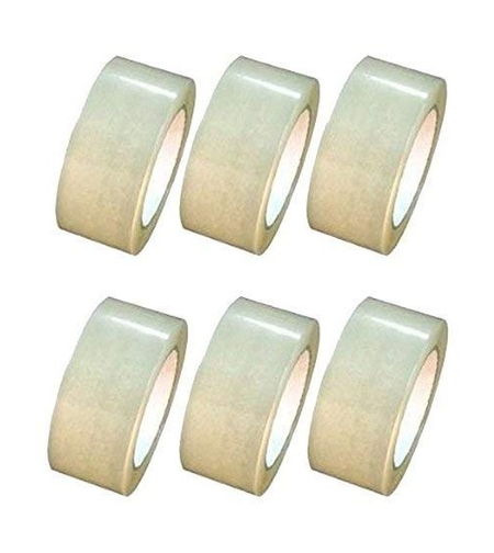 Set 6 buc Banda adeziva tip scotch Flippy Transparenta latime 48 mm x 60 m lungime