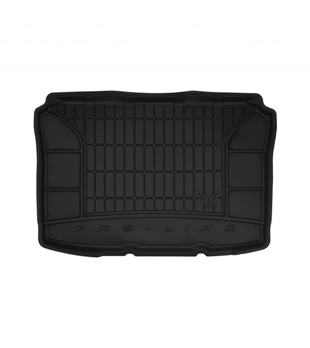 Covor auto portbagaj Frogum pentru Volkswagen Polo IV 3 2001-2009, Cauciuc, Negru