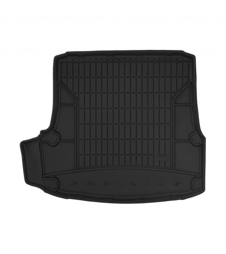 Covoras auto pentru portbagaj Frogum pentru Skoda Octavia II Hatchback 2004-2013, Cauciuc, Negru