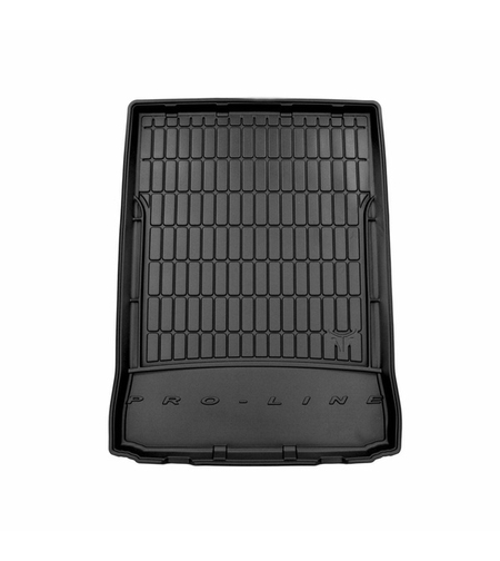Covoras auto pentru portbagaj Frogum pentru BMW Seria 5 G30 Sedan din 2017, Cauciuc, Negru