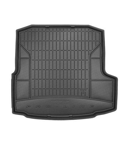 Covor auto portbagaj Frogum pentru Skoda Octavia II Sedan 2004-2013, Cauciuc, Negru