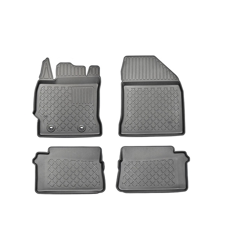Covorase auto tip tavita Toyota Auris II, fabricatie 01.2013 - 12.2018 (inclusiv Hybrid)