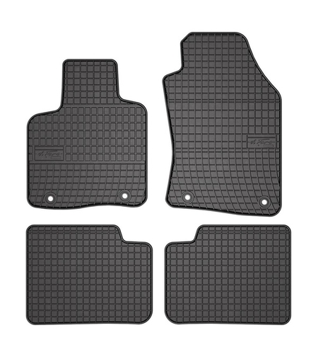 Set covorase auto Frogum pentru Lancia Y 2012, Cauciuc, Negru