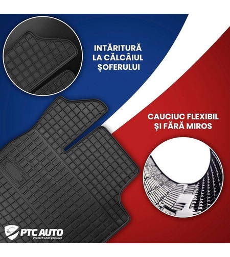 Covorase din cauciuc Smart Fortwo since 2015
