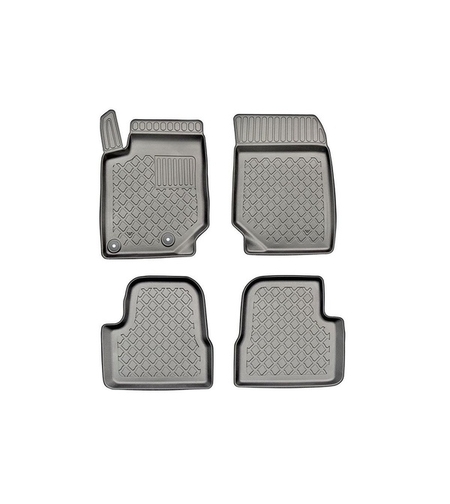 Covorase auto tip tavita Peugeot 208 II, fabricatie 06.2019 - prezent (nu electric)