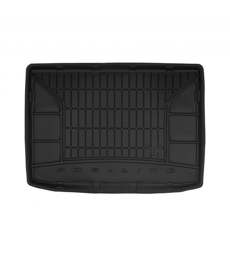 Covor auto pentru portbagaj Frogum pentru Opel Crossland X 2017, Cauciuc, Negru