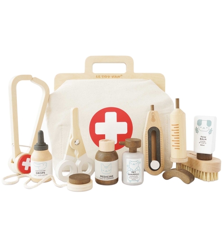 Trusa medic veterinar, Le Toy Van, 10 piese, 3 ani+