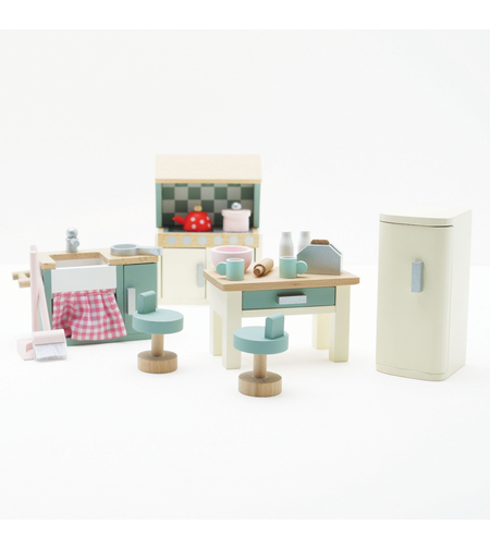Mobilier pentru casuta, Le Toy Van, bucatarie Daisylane, din lemn