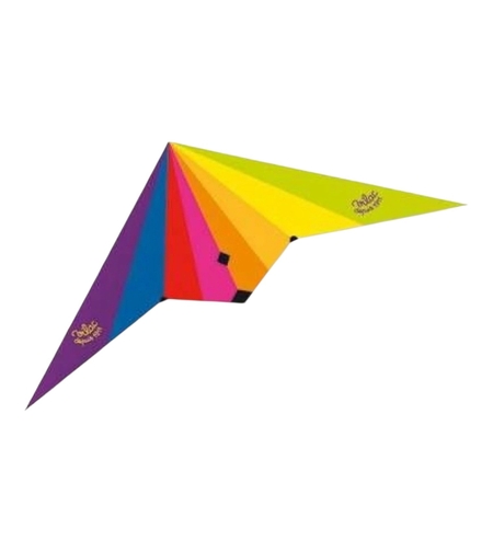 Zmeu acrobatic deltaplan cu două mânere pentru copii Vilac Curcubeu 160 cm