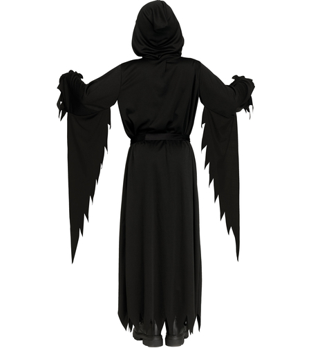 Costum Licențiat Ghost Face Deluxe Aged pentru Adulți – Mască Învechită și Robă Premium