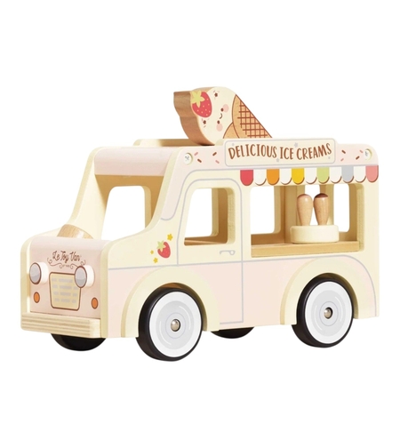 Mașină de Înghețată din Lemn Stil Retro Le Toy Van