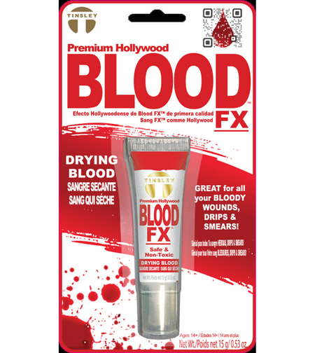 Sânge Fals Opgedroogd (Drying Blood) Partychimp / Tinsley Premium Hollywood Blood FX.