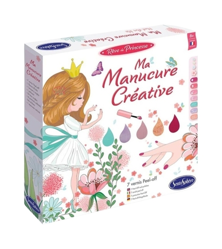 Kit creativ Salon de manichiură pentru copii Sentosphere