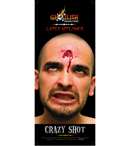 Aplicație Latex Efecte Speciale Partychimp  - Rană Falsă de Glonț 