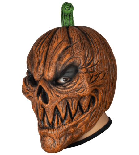 Mască Premium din Latex Barn Pumpkin Ghoul – Mărime Universală Adulți