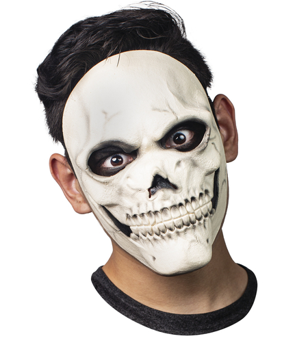 Mască Simple Skull - Partychimp , Semi-Mască din LateX, One Size