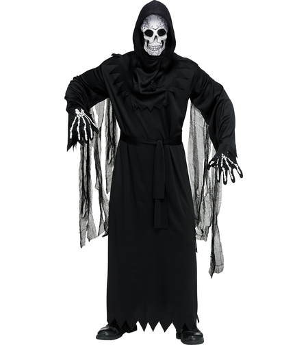 Costum Halloween Adulți, The Day of the Dead Reaper Costume, Mărime Universală