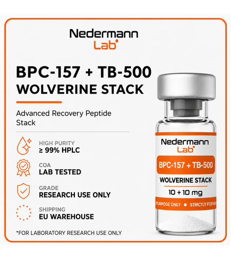 WOLVERINE STACK (BPC-157 + TB-500 + GHK-Cu)