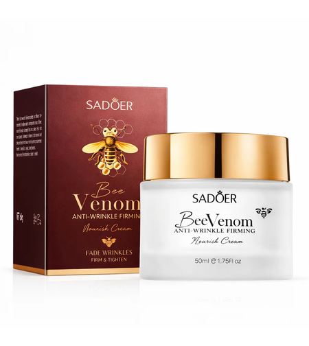 Crema de Față Anti-Rid Sadoer Bee Venom pentru Fermitate și Nutriție, 50ml