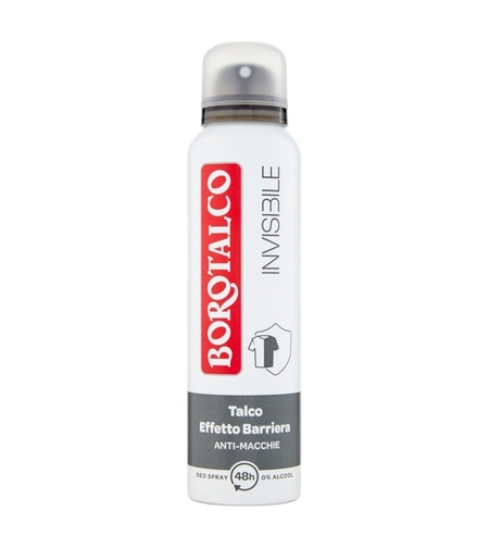 Deodorant Spray Antiperspirant Borotalco Invisible Original Anti-Stains Dry, 150ml