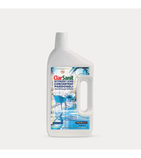 ClarSanit Detergent Lichid Concentrat Pardoseli Ocean Fresh Premium 1000ml